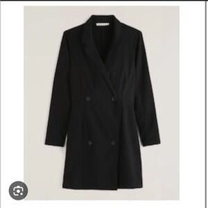 Abercrombie black blazer dress